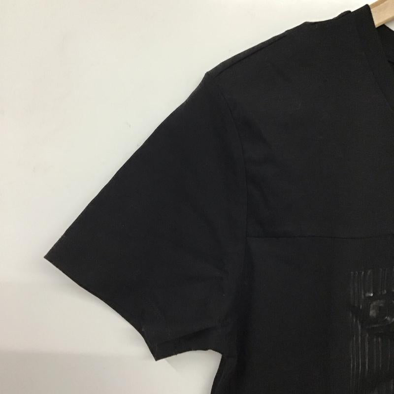 ディーゼル DIESEL ワンピース ロングスカート 半袖ワンピース タイトスカート XS ロゴ、文字 黒 / ブラック / black レディース USED 古着 中古 10157853