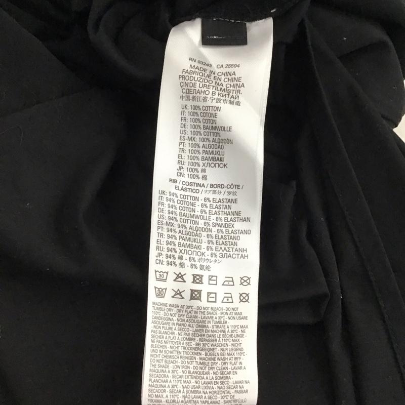ディーゼル DIESEL ワンピース ロングスカート 半袖ワンピース タイトスカート XS ロゴ、文字 黒 / ブラック / black レディース USED 古着 中古 10157853