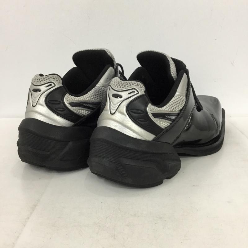 古着 USED スニーカー スニーカー STARTING BLOCKS HYBRID DERBY 40 箱有 remagine 無地 黒 / ブラック / black X 銀 / シルバー / silver color メンズ USED 古着 中古 10157856