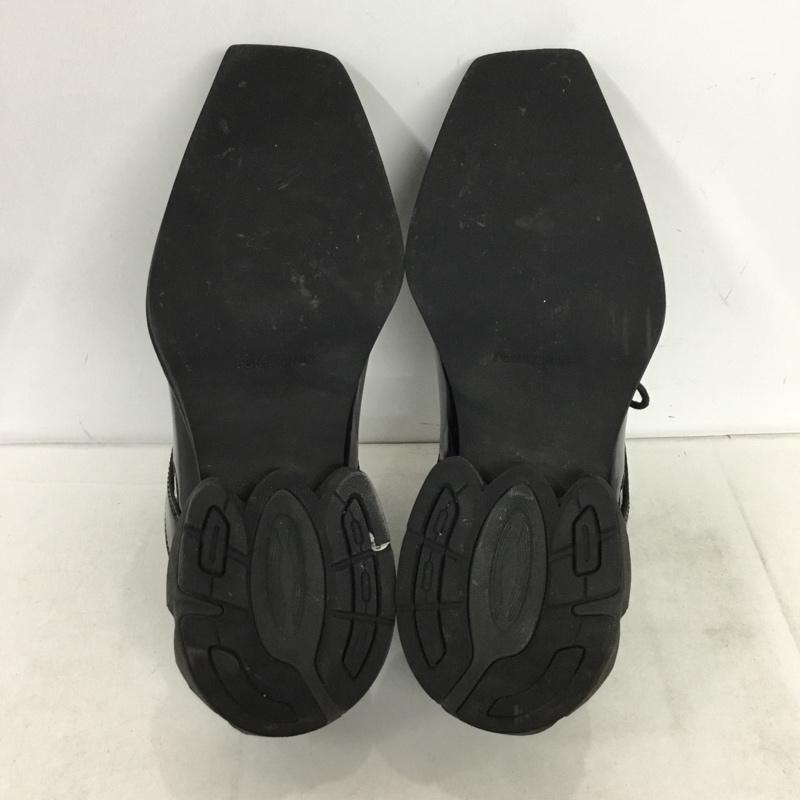 古着 USED スニーカー スニーカー STARTING BLOCKS HYBRID DERBY 40 箱有 remagine 無地 黒 / ブラック / black X 銀 / シルバー / silver color メンズ USED 古着 中古 10157856