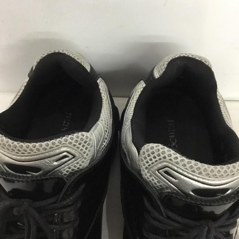 古着 USED スニーカー スニーカー STARTING BLOCKS HYBRID DERBY 40 箱有 remagine 無地 黒 / ブラック / black X 銀 / シルバー / silver color メンズ USED 古着 中古 10157856