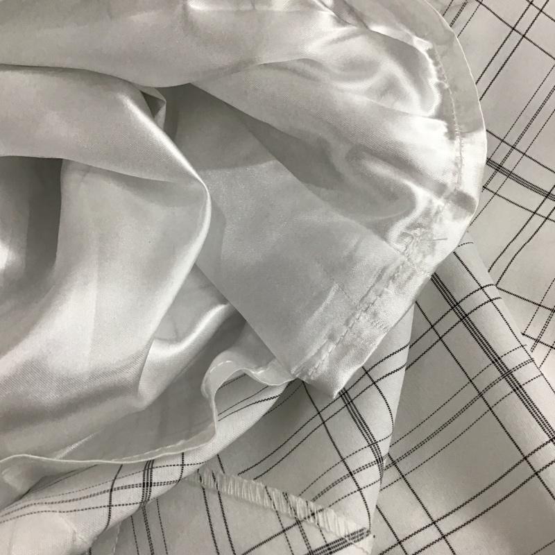 ナイスクラップ NICE CLAUP ワンピース ロングスカート ノースリーブロングワンピース フレアワンピース S プリント 白 / ホワイト / white レディース USED 古着 中古 10157859