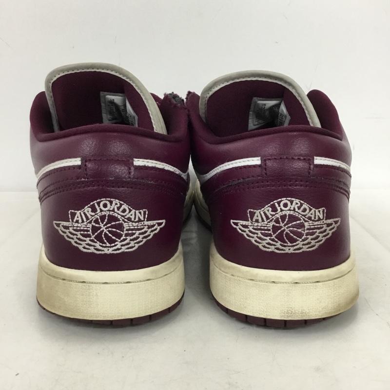 ナイキ NIKE スニーカー スニーカー DC0774-161 WMNS AIR JORDAN 1 LOW 29cm 29.0cm ロゴ、文字 白 / ホワイト / white X 紫 / パープル / purple メンズ USED 古着 中古 10157860