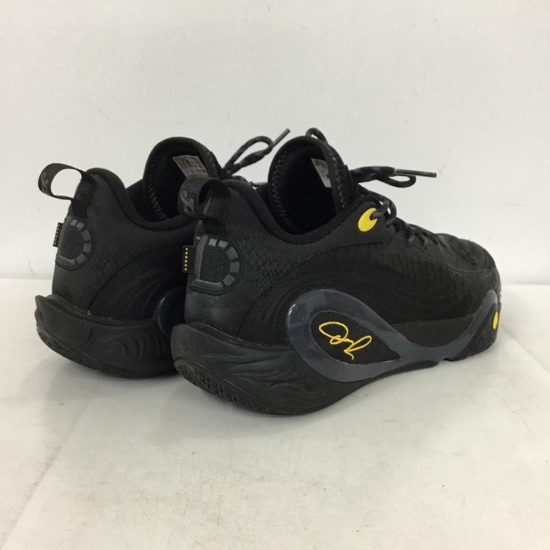 古着 USED スニーカー スニーカー ABPV009-11 Dlo 1 門徒 US11.5 箱有 Li-Ning US：11.5 ワンポイント 黒 / ブラック / black X 黄 / イエロー / yellow メンズ USED 古着 中古 10157863