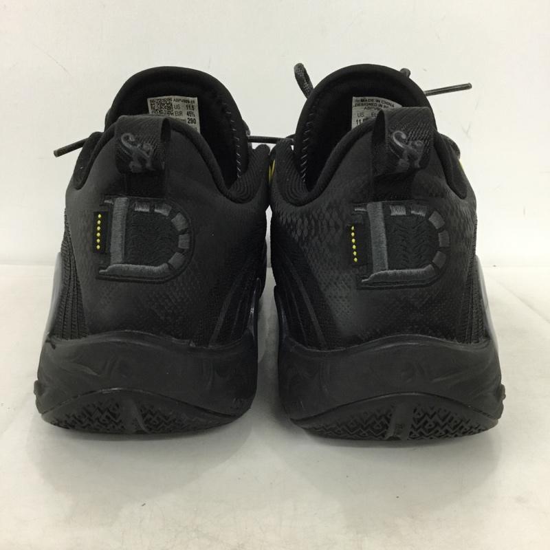 古着 USED スニーカー スニーカー ABPV009-11 Dlo 1 門徒 US11.5 箱有 Li-Ning US：11.5 ワンポイント 黒 / ブラック / black X 黄 / イエロー / yellow メンズ USED 古着 中古 10157863