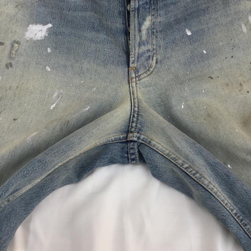 アクネストゥディオズ Acne Studios パンツ デニム、ジーンズ Acne Studios 1981 u trafalgar Loose fit jeans M ダメージ加工 X  水色 / ライトブルー / メンズ USED 古着 中古 10157866