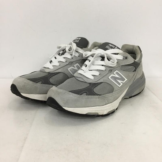 ニューバランス New Balance スニーカー スニーカー MR993 GL Made in USA 993 28.5cm 28.5cm ロゴ、文字 灰 / グレー / gray メンズ USED 古着 中古 10157867