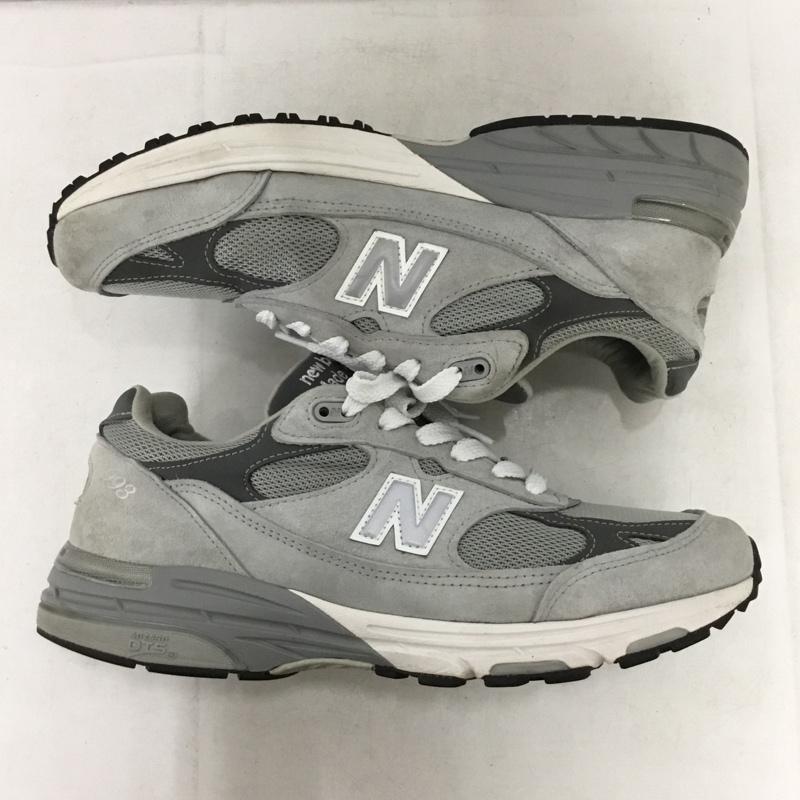 ニューバランス New Balance スニーカー スニーカー MR993 GL Made in USA 993 28.5cm 28.5cm ロゴ、文字 灰 / グレー / gray メンズ USED 古着 中古 10157867