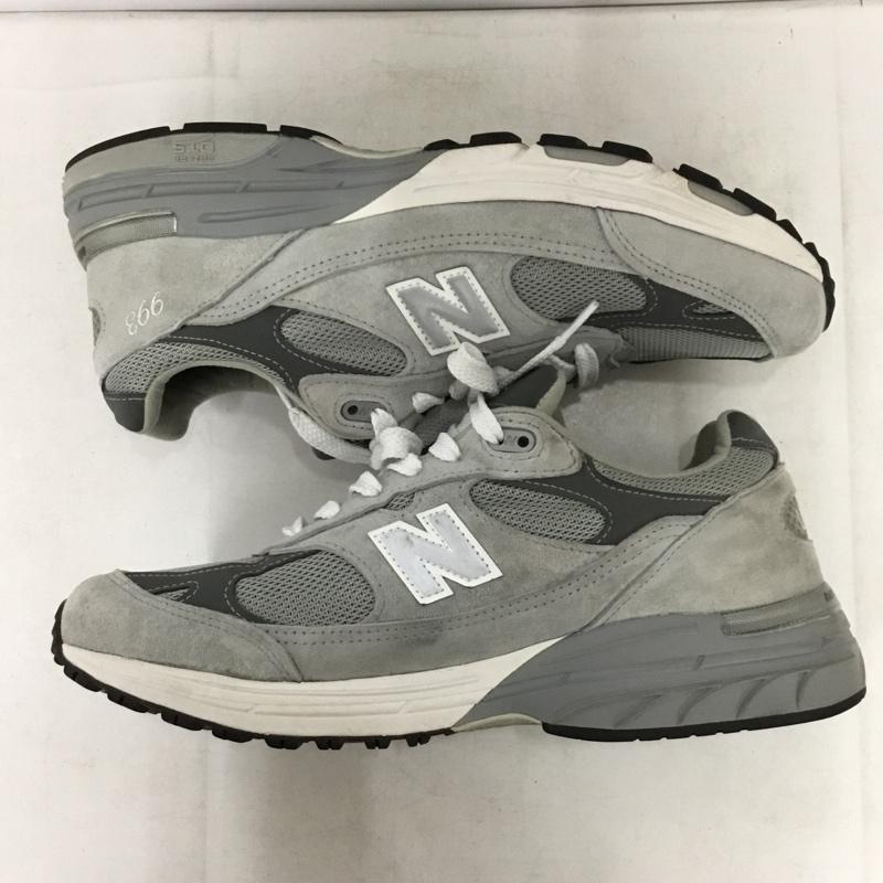 ニューバランス New Balance スニーカー スニーカー MR993 GL Made in USA 993 28.5cm 28.5cm ロゴ、文字 灰 / グレー / gray メンズ USED 古着 中古 10157867