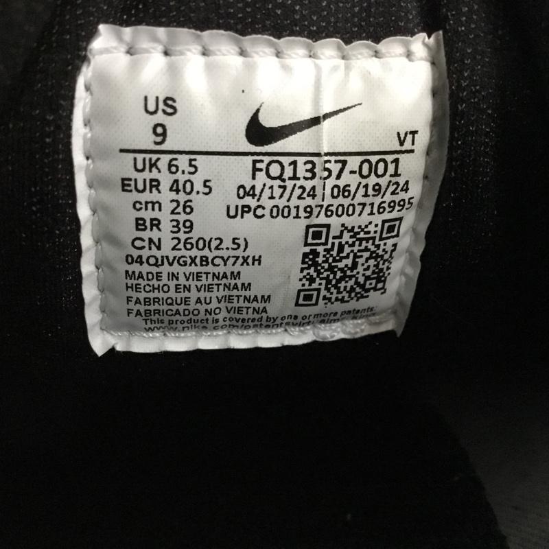 ナイキ NIKE スニーカー スニーカー FQ1357-001 GORE-TEX ペガサス41 26cm 26.0cm ロゴ、文字 黒 / ブラック / black メンズ USED 古着 中古 10157873