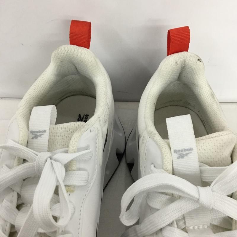 リーボック Reebok スニーカー スニーカー PULSION 26.5cm 26.5cm ロゴ、文字 白 / ホワイト / white X 黒 / ブラック / black X 赤 / レッド / red メンズ USED 古着 中古 10157875
