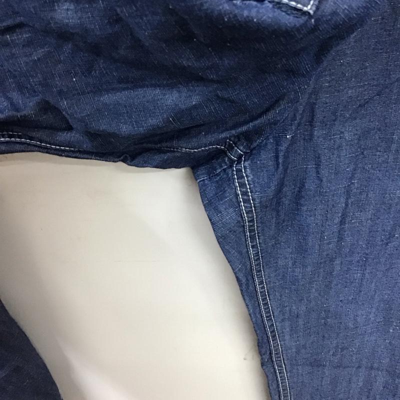 ザラ ZARA サロペット・オーバーオール サロペット、オーバーオール 半袖オーバーオール オールインワン L 無地 インディゴ / インディゴ / Indigo レディース USED 古着 中古 10157876