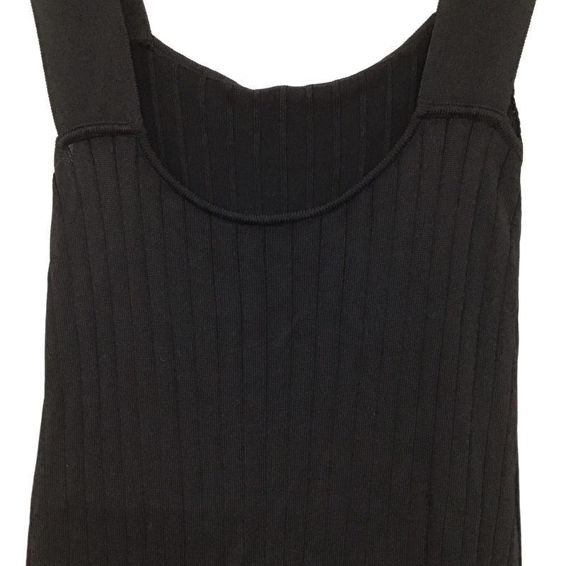 ジーナシス JEANASIS ワンピース ロングスカート ノースリーブロングワンピース タイトワンピース FREE 無地 黒 / ブラック / black レディース USED 古着 中古 10157877