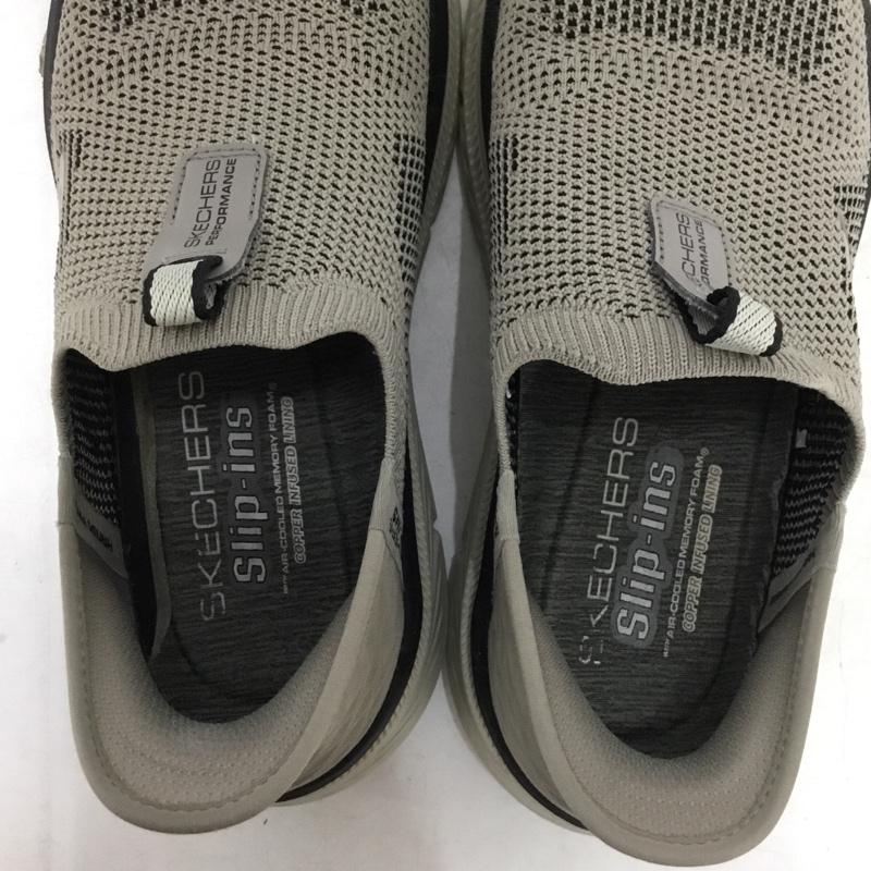 スケッチャーズ SKECHERS スリッポン スリッポン スリップ インズ スニーカー ロゴ、文字 マルチカラー / マルチカラー / multicolor メンズ USED 古着 中古 10157880