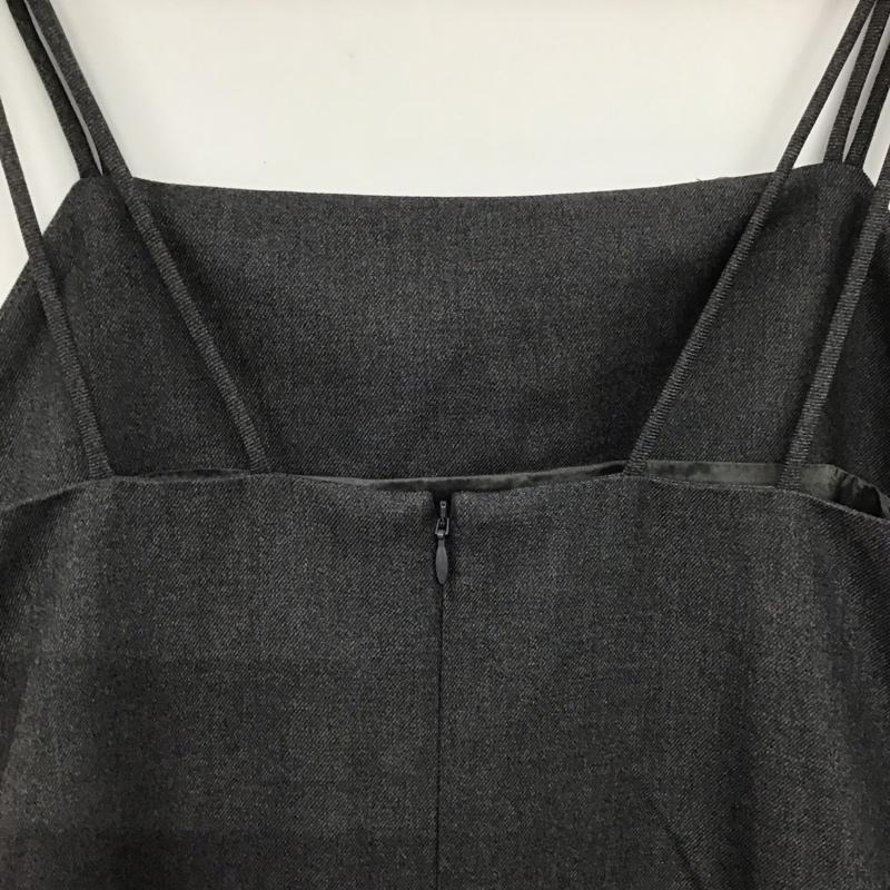 ミラオーウェン Mila Owen ワンピース ロングスカート ノースリーブロングワンピース フレアスカート 0 無地 灰 / グレー / gray レディース USED 古着 中古 10157885