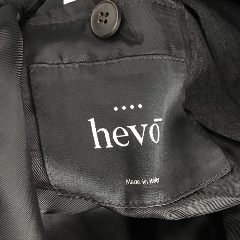イーヴォ HEVO コート コート一般 ロングコートジャケット アウター カラージャケット プリント ダークグレー / ダークグレー / メンズ USED 古着 中古 10157887