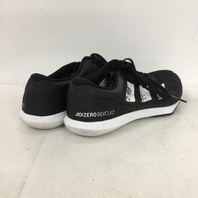 アディダス adidas スニーカー スニーカー FX4215 ADIZERO BEKOJI 2 25.5cm 25.5cm ロゴ、文字 黒 / ブラック / black X 白 / ホワイト / white メンズ USED 古着 中古 10157888