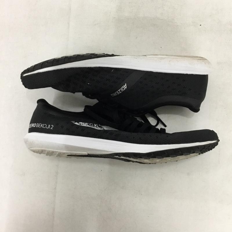 アディダス adidas スニーカー スニーカー FX4215 ADIZERO BEKOJI 2 25.5cm 25.5cm ロゴ、文字 黒 / ブラック / black X 白 / ホワイト / white メンズ USED 古着 中古 10157888