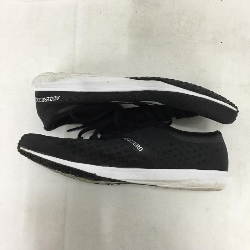 アディダス adidas スニーカー スニーカー FX4215 ADIZERO BEKOJI 2 25.5cm 25.5cm ロゴ、文字 黒 / ブラック / black X 白 / ホワイト / white メンズ USED 古着 中古 10157888
