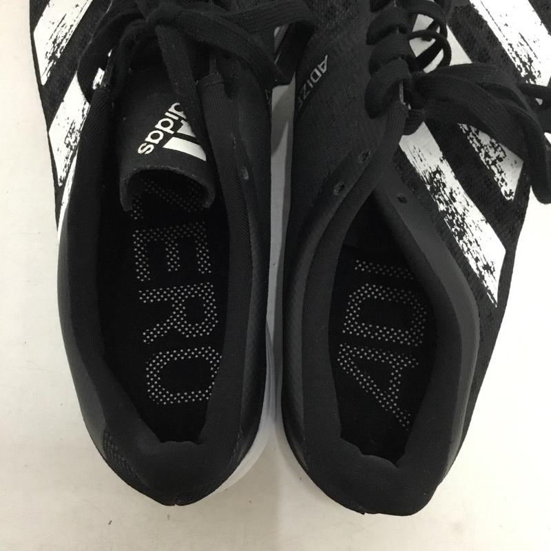 アディダス adidas スニーカー スニーカー FX4215 ADIZERO BEKOJI 2 25.5cm 25.5cm ロゴ、文字 黒 / ブラック / black X 白 / ホワイト / white メンズ USED 古着 中古 10157888