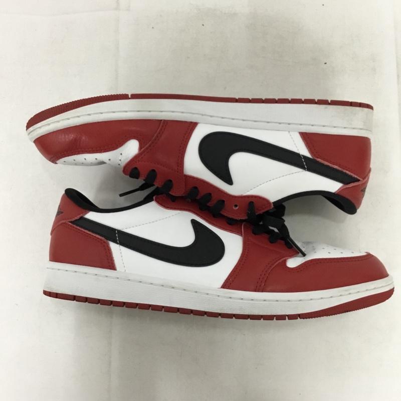 ナイキ NIKE スニーカー スニーカー HQ6998-600 AIR JORDAN 1 LOW OG 29cm 29.0cm ロゴ、文字 赤 / レッド / red X 白 / ホワイト / white X 黒 / ブラック / black メンズ USED 古着 中古 10157889