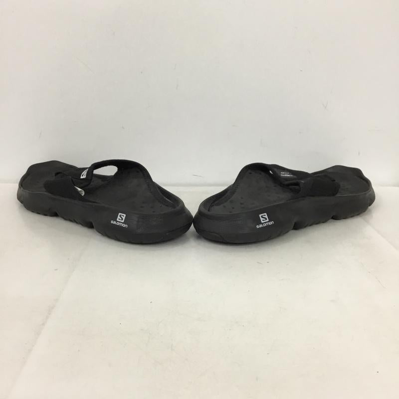 サロモン SALOMON サンダル サンダル 412774 トングサンダル 25cm 25.0cm ロゴ、文字 黒 / ブラック / black メンズ USED 古着 中古 10157890