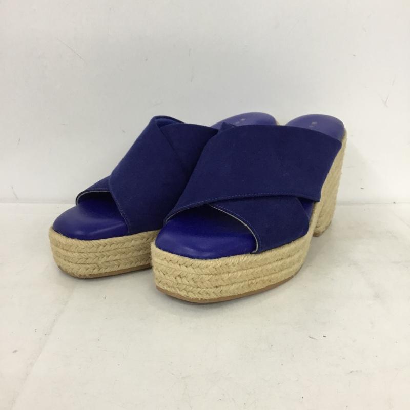 ランダ RANDA サンダル サンダル KS08163R2 クロスミュールサンダル L 無地 青 / ブルー / blue レディース USED 古着 中古 10157892