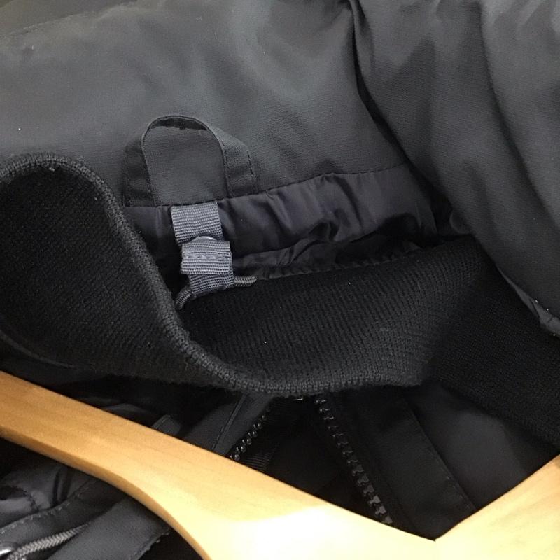 エディーバウアー Eddie Bauer ジャケット、上着 ジャンパー、ブルゾン ジップアップジャケット ナイロンジャケット アウター ロゴ、文字 ダークグレー / ダークグレー / メンズ USED 古着 中古 10157896