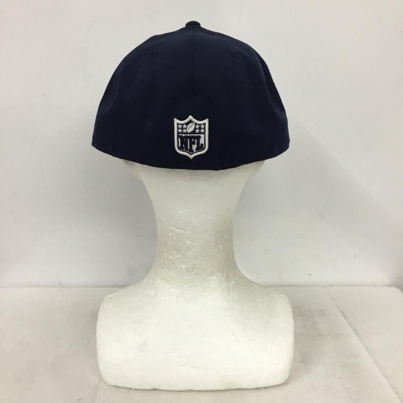 ニューエラ NEW ERA 帽子 キャップ 59FIFTY NFL 刺繍 紺 / ネイビー / navy メンズ USED 古着 中古 10157897