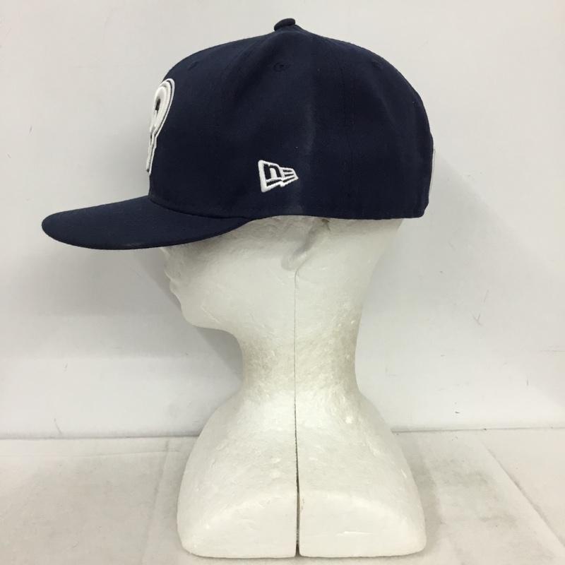 ニューエラ NEW ERA 帽子 キャップ 59FIFTY NFL 刺繍 紺 / ネイビー / navy メンズ USED 古着 中古 10157897