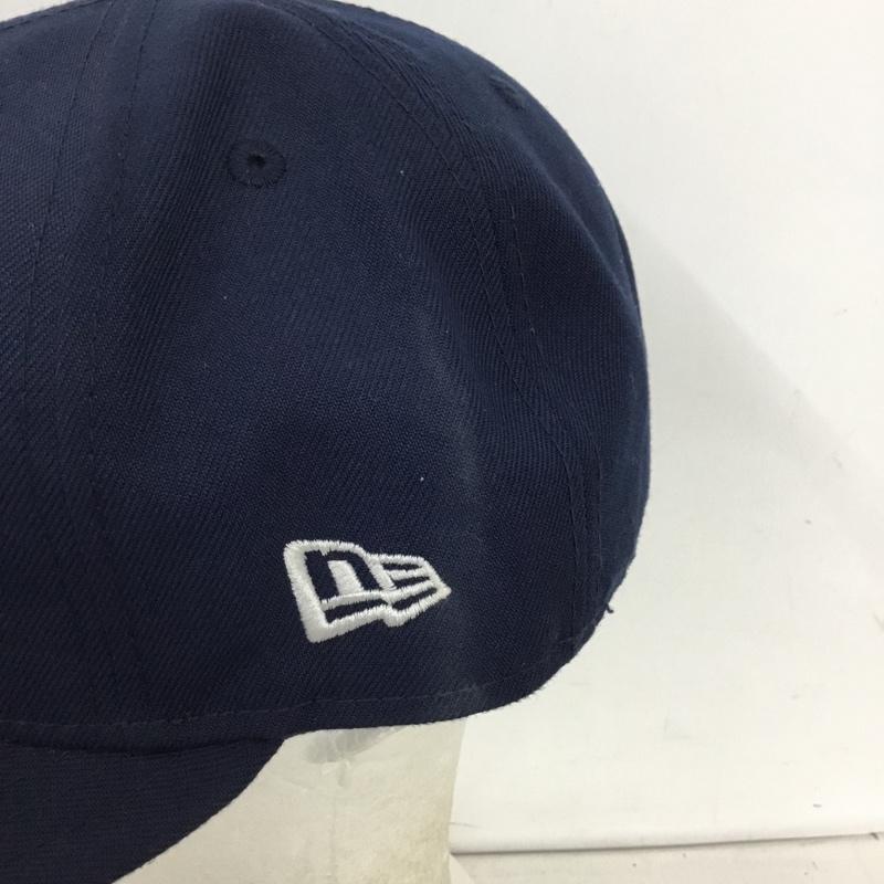 ニューエラ NEW ERA 帽子 キャップ 59FIFTY NFL 刺繍 紺 / ネイビー / navy メンズ USED 古着 中古 10157897