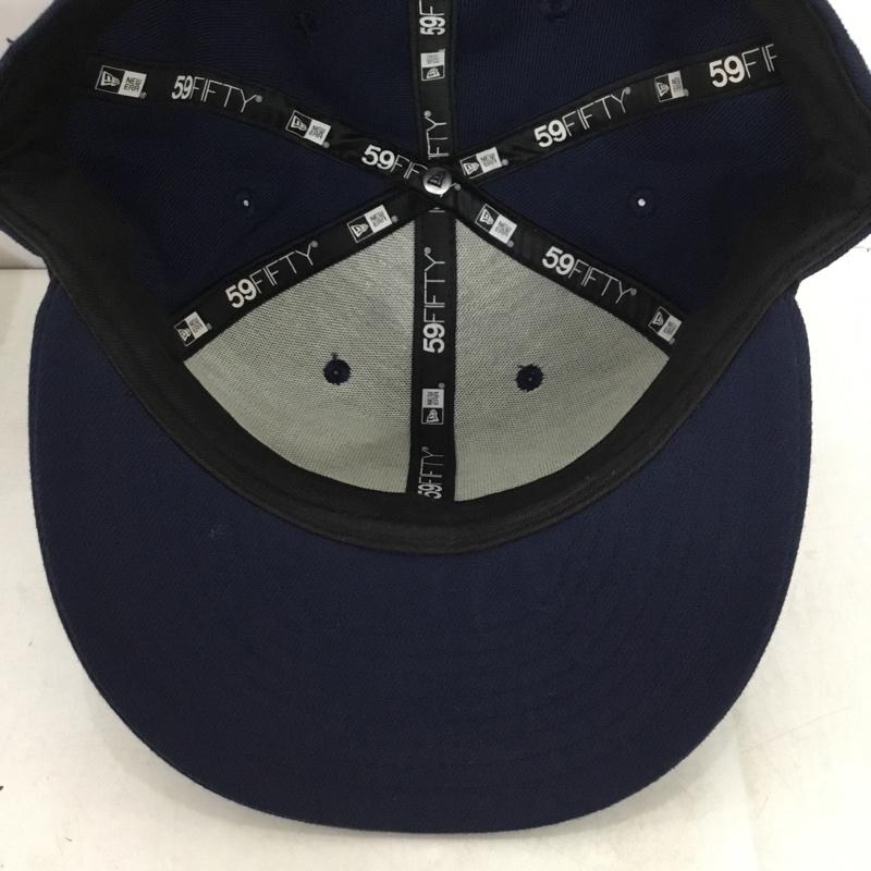 ニューエラ NEW ERA 帽子 キャップ 59FIFTY NFL 刺繍 紺 / ネイビー / navy メンズ USED 古着 中古 10157897