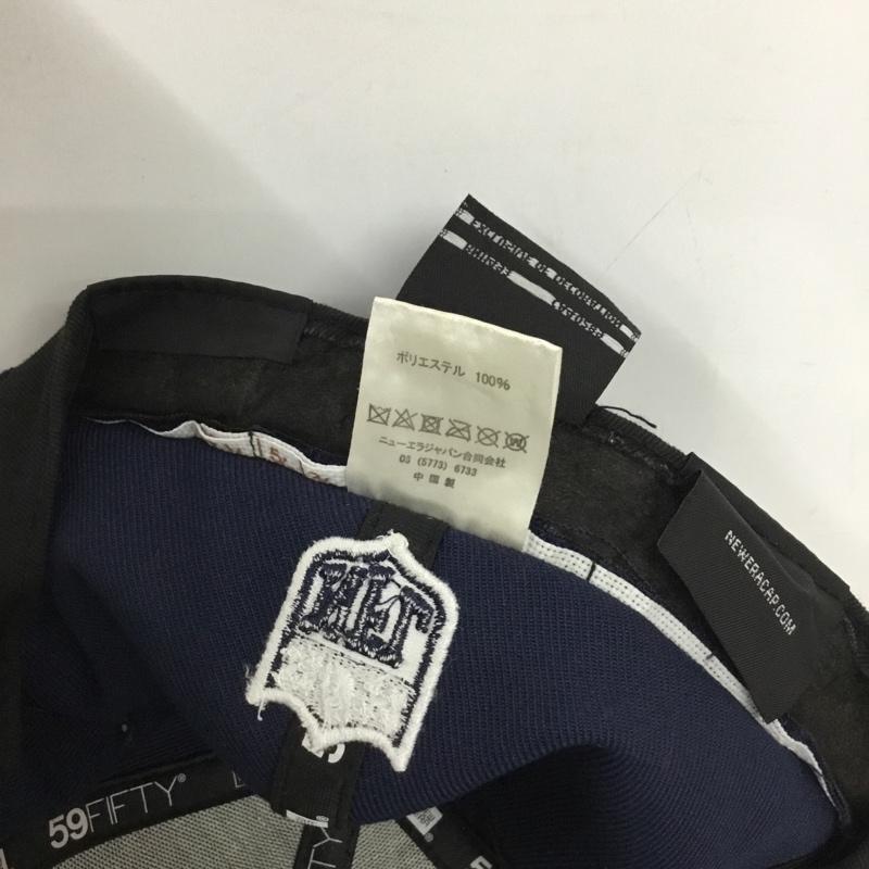ニューエラ NEW ERA 帽子 キャップ 59FIFTY NFL 刺繍 紺 / ネイビー / navy メンズ USED 古着 中古 10157897