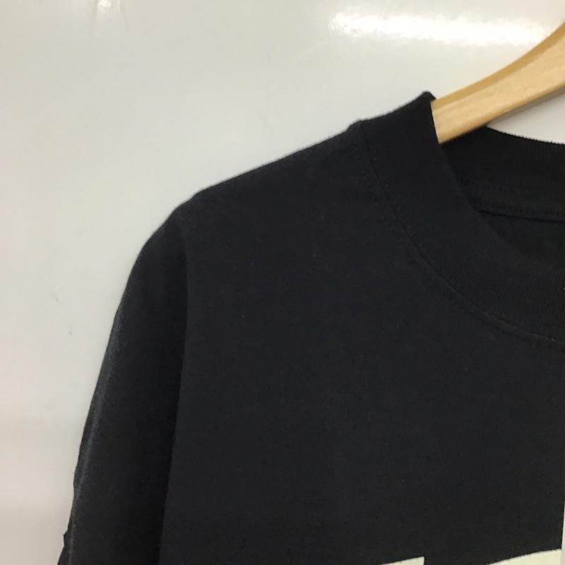 イウ゛ォーク EVOKE Tシャツ 半袖 半袖カットソー プリントTシャツ クルーネックカットソー XL プリント 黒 / ブラック / black メンズ USED 古着 中古 10157898