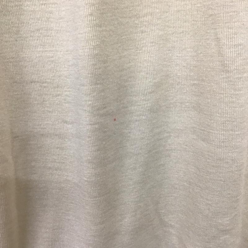 ミリタリー ミリタリー カットソー 長袖 ミリタリーカットソー ヘンリーネック M 無地 アイボリー / アイボリー / メンズ USED 古着 中古 10157899