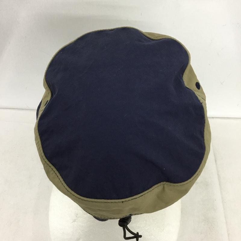 カリマー Karrimor 帽子 キャップ 100671 アウトドアキャップ ロゴ、文字 ベージュ / ベージュ / beige X 紺 / ネイビー / navy メンズ USED 古着 中古 10157902