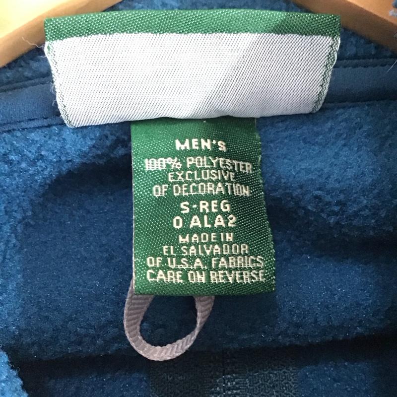 エルエルビーン L.L.Bean ジャケット、上着 ジャンパー、ブルゾン ジップアップフリースジャケット アウター スタンドカラー S 無地 青 / ブルー / blue メンズ USED 古着 中古 10157903