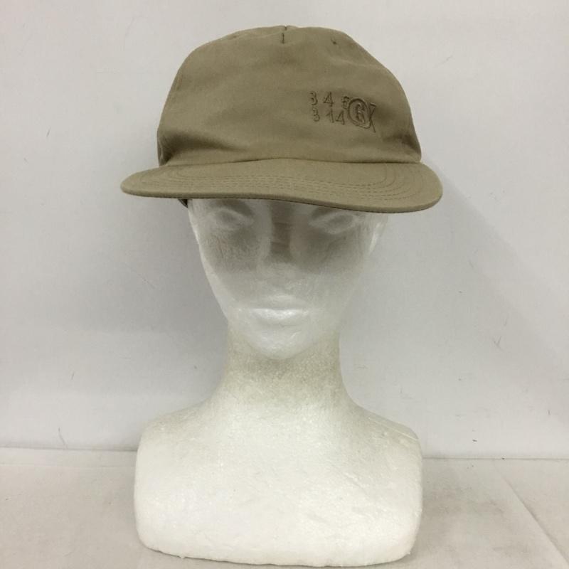 エムエムシックス MM6 帽子 キャップ S52TC0037 Maison Margiela 刺繍 ベージュ / ベージュ / beige レディース USED 古着 中古 10157906