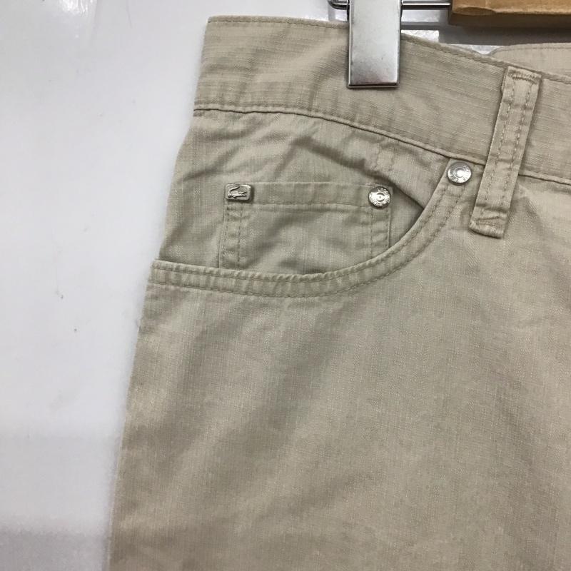 ラコステ LACOSTE パンツ ワークパンツ、ペインターパンツ ワイドパンツ カジュアルパンツ ワークパンツ 無地 アイボリー / アイボリー / メンズ USED 古着 中古 10157908