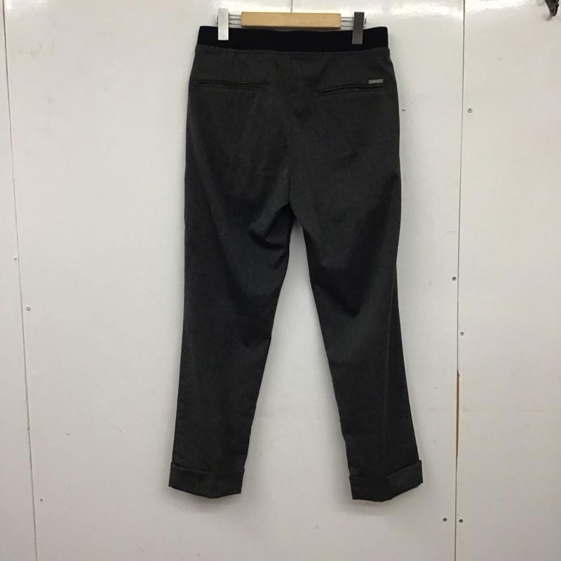 タケシクロサワ TAKESHY KUROSAWA パンツ スラックス スラックス ワイドパンツ カジュアルパンツ 46 無地 灰 / グレー / gray メンズ USED 古着 中古 10157913