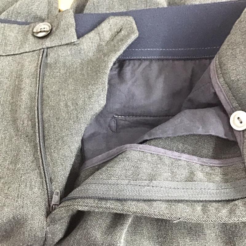 タケシクロサワ TAKESHY KUROSAWA パンツ スラックス スラックス ワイドパンツ カジュアルパンツ 46 無地 灰 / グレー / gray メンズ USED 古着 中古 10157913
