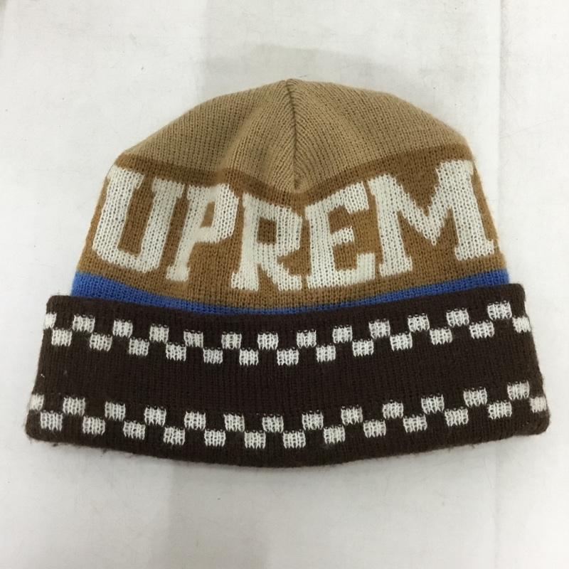 シュプリーム Supreme 帽子 ニット帽 初期 USA製 ロゴ、文字 マルチカラー / マルチカラー / multicolor メンズ USED 古着 中古 10157915