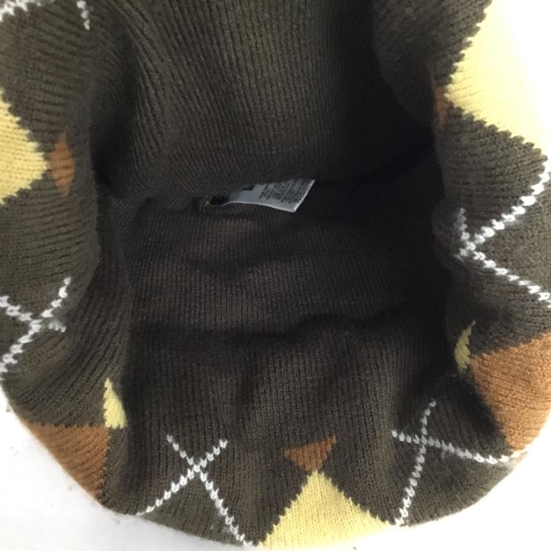 ニューエラ NEW ERA 帽子 ニット帽 LA チェック ポンポン付き 刺繍 マルチカラー / マルチカラー / multicolor メンズ USED 古着 中古 10157918