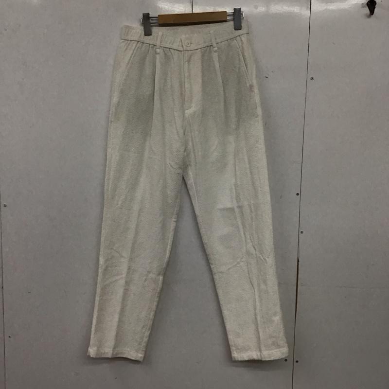 ザラ ZARA パンツ ワークパンツ、ペインターパンツ ワイドパンツ カジュアルパンツ ワークパンツ S  白 / ホワイト / white メンズ USED 古着 中古 10157920