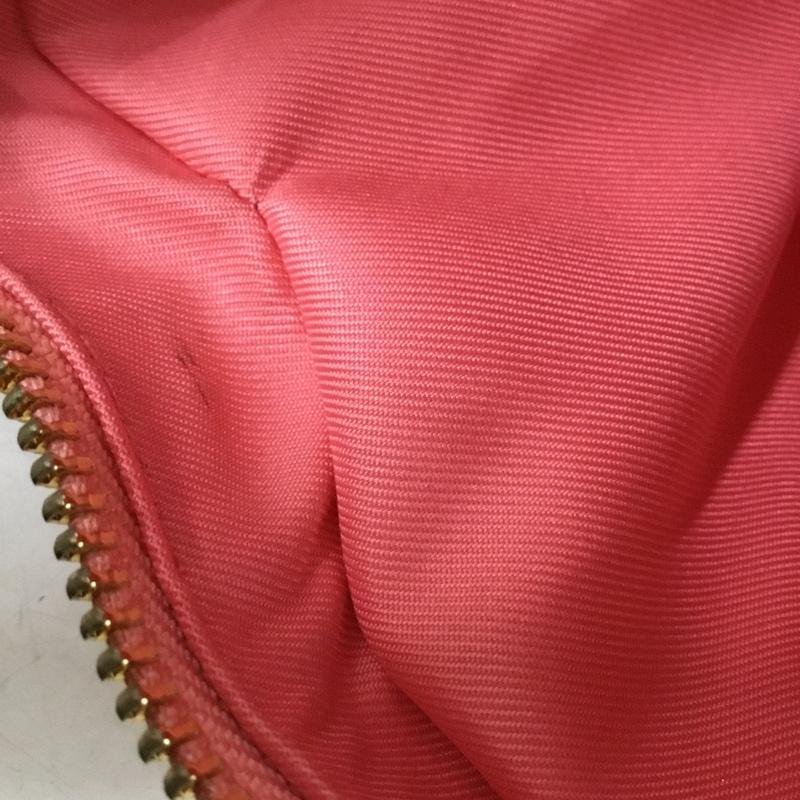 サマンサベガ Samantha Vega ショルダーバッグ ショルダーバッグ ハートバッグ ロゴ、文字 桃 / ピンク / pink レディース USED 古着 中古 10157925