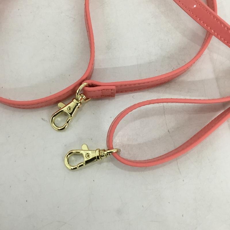 サマンサベガ Samantha Vega ショルダーバッグ ショルダーバッグ ハートバッグ ロゴ、文字 桃 / ピンク / pink レディース USED 古着 中古 10157925