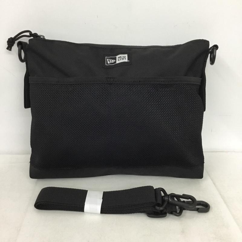 ニューエラ NEW ERA ショルダーバッグ ショルダーバッグ サコッシュ ロゴ、文字 黒 / ブラック / black メンズ USED 古着 中古 10157927