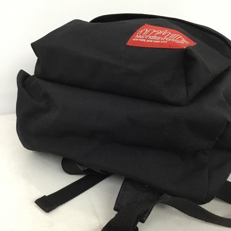 マンハッタンポーテージ Manhattan Portage リュックサック、デイパック リュックサック、デイバッグ ロゴ、文字 黒 / ブラック / black メンズ USED 古着 中古 10157929