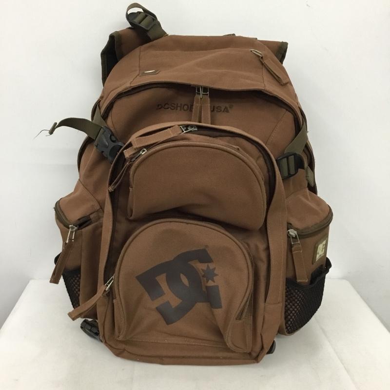 ディーシー DC リュックサック、デイパック リュックサック、デイバッグ ワンポイント 茶 / ブラウン / brown メンズ USED 古着 中古 10157930