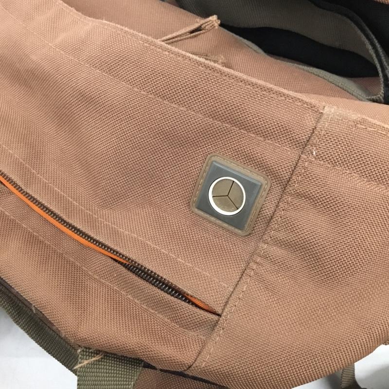 ディーシー DC リュックサック、デイパック リュックサック、デイバッグ ワンポイント 茶 / ブラウン / brown メンズ USED 古着 中古 10157930